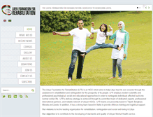 Tablet Screenshot of libyarehab.org